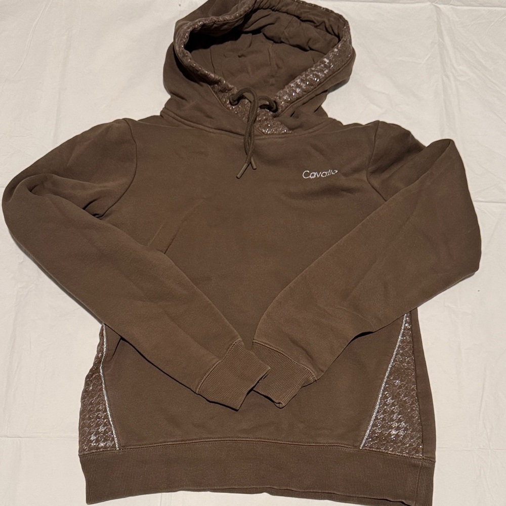 Cavallo Women's Brown Hoodie